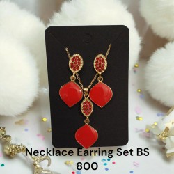 Necklace and Earrings Set 33